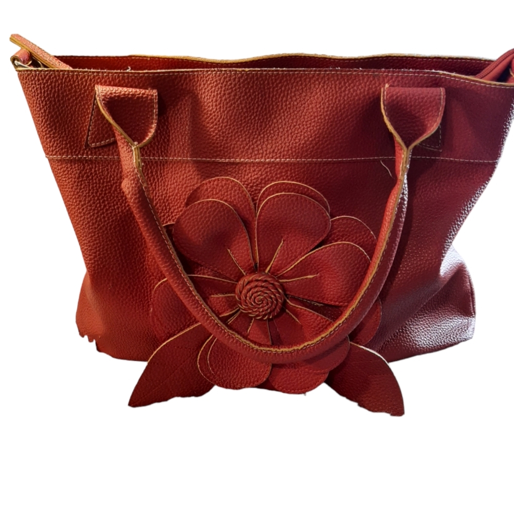 Mellow World Red Flower Bag